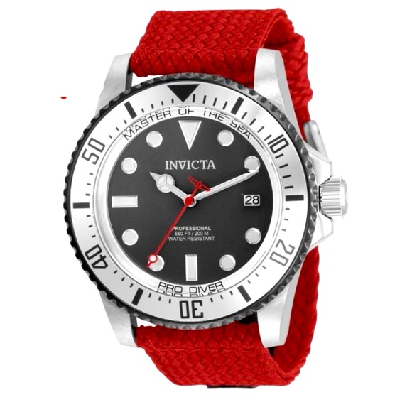 New Invicta Pro Diver Automatic Men’s Watch 44 mm Red - Picture 9 of 12